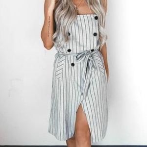 NWT: Vici Jericho Pocketed Jumper Dress